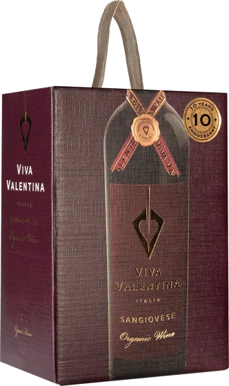 Viva Valentina Organic Sangiovese hanapakkaus
